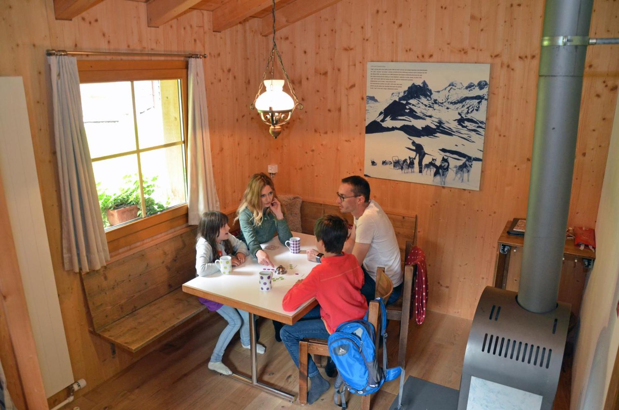 Huettenhotel Husky Lodge Muotathal Bagian luar foto